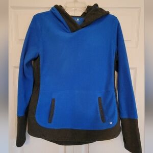 Fleece Hoody With Thumb Hole Sleeves